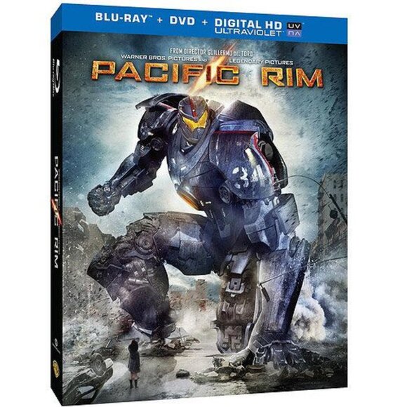 Pacific Rim (Blu-ray + DVD) Movie Rated PG-13 Warner Bros - Picture 1 of 4